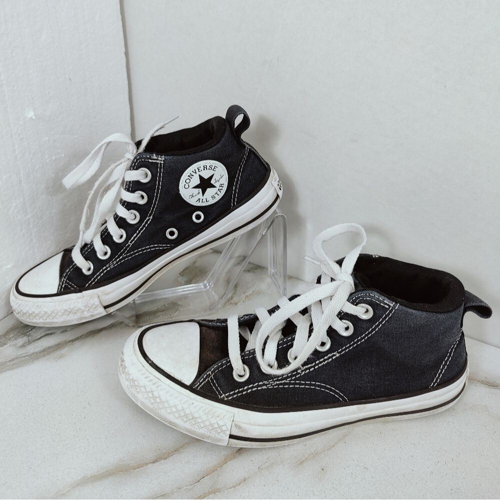 Converse Chuck Taylor All Star Malden Street Mid Sneakers, Sz 4